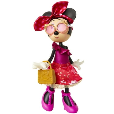 Jakks Disney Minnie Mouse City Style Poseable Fashion Doll 9" 3 for sale online
